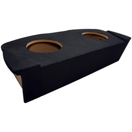 American Sound Connection Compatible with Nissan 350Z Coupe 2003-2008 Dual 10" Subwoofer Hatch Sub Box Speaker Enclosure