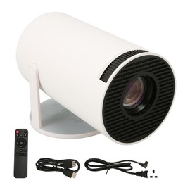 5G WiFi6 Mini Bluetooth Projector 120ANSI HD 1080P Portable Video Projector Auto Focus Smartphone Projector for PC 100‑260V UK Plug