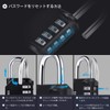 Diyife Padlock, Dial Type, 4 Digit Combination Lock, Anti-Theft, Numbered