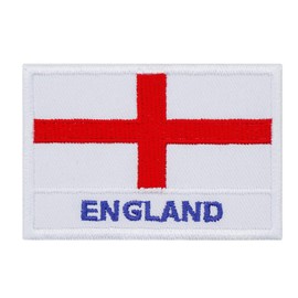 Graphic Dust England Flag Embroidered Iron On Patch Applique Logo Sign Emblem