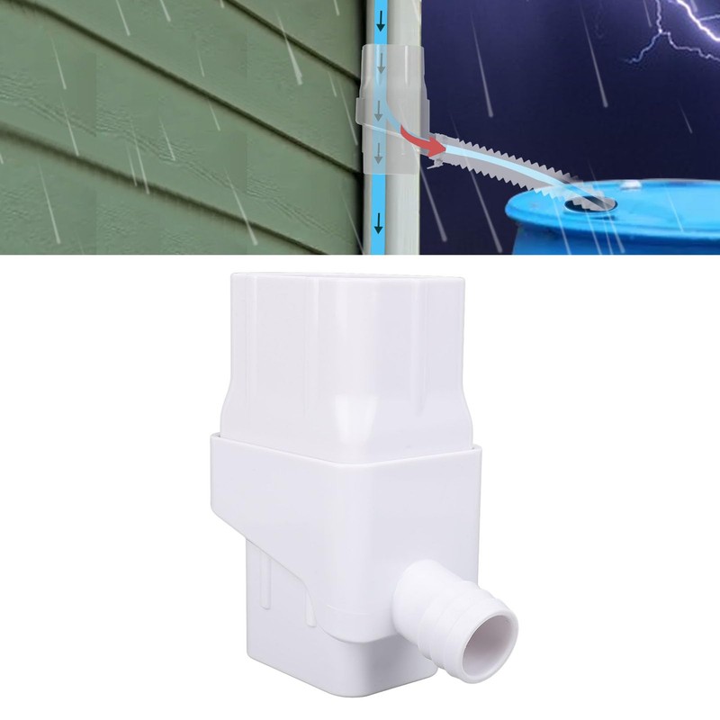Rainwater Collection System, Diverter Kit for Residential Downspouts, Efficient Rainwater