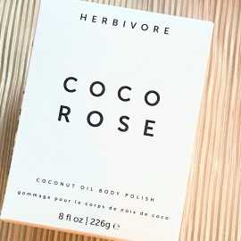 Herbivore Coco Rose Exfoliating Body Scrub 8 OZ FULL SIZE