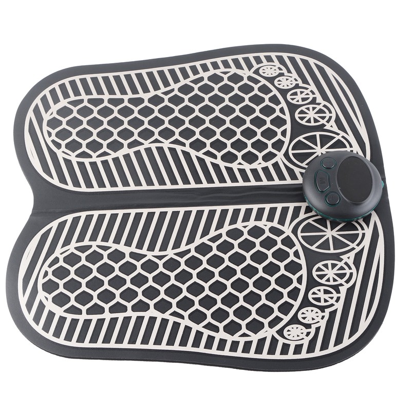 Foot Massager Mat USB Rechargeable 8 Modes 19 Strength Microcurrent