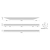 H10310 Modern Furniture Handle 192 & 320 mm Kitchen Handle