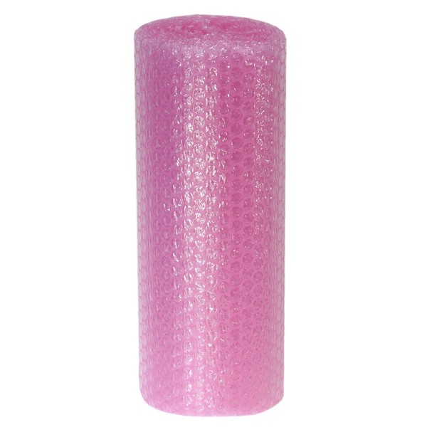Sakura Pack Air Cap, Anti-Static Cushioning Material, 11.8 inches (300 mm) x 9.6 ft (3 m), Roll, Packaging, Packaging, Pink