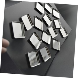 Baluue 56pcs Empty Square Metal Pans for Eyeshadow and Blusher Pressed Powder DIY Magnetic Compatible Makeup Containers for Projects