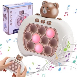 Juguetes de Mano para Niños, Juegos Electrónicos con Voz de Bubble Stress, Sensorial Fidget Toys para Niño 6-12 Años, Juguetes para Aliviar el Estrés para Adultos y Niños, Regalos de Cumpleaños
