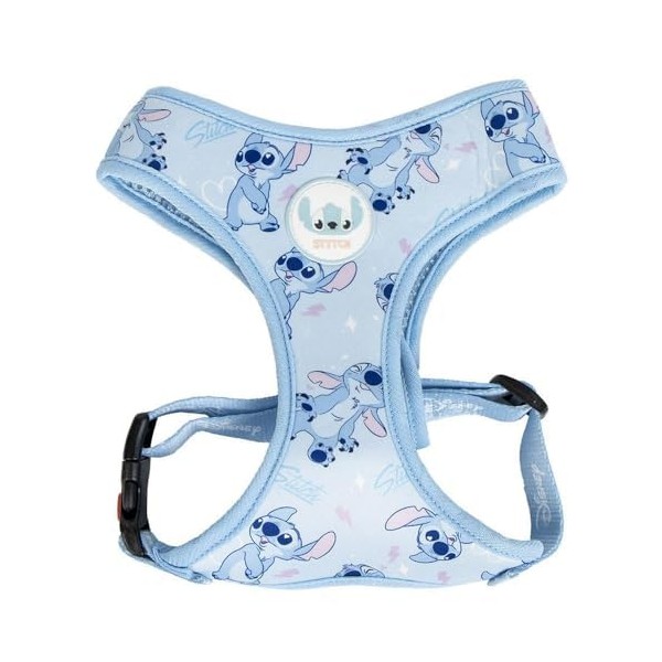 CERDÁ LIFE'S LITTLE MOMENTS Stitch Dog Harness, Comfortable and Adjustable,