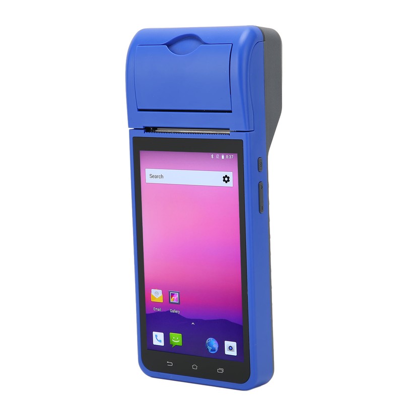 Handheld POS Machine 1280 X 720 HD Screen Thermal Printing