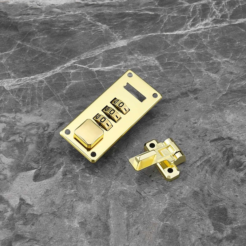 SG Store 2pcs Suitcase Combination Lock Luggage Hasp Combination Lock