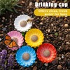 5 Set Bee Watering Station Insect Drinking Cups for Garden