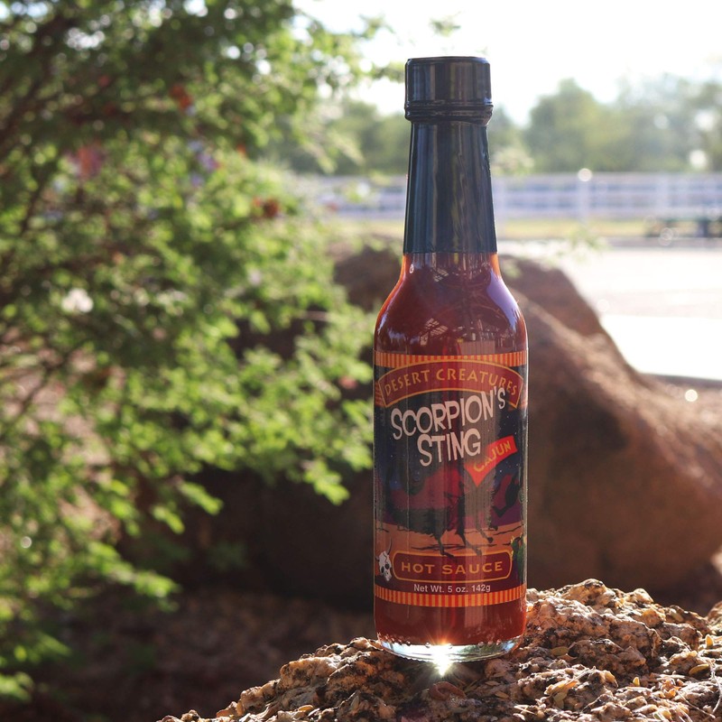 ASS KICKIN" Desert Creatures Cajun Hot Sauce - Scorpion's Sting