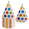 AKH® Birthday Party Hats | Pack of 8 | Cone