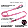 Plutus Pet Heavy Duty Dog Leash with Lockable Aluminum Carabiner,