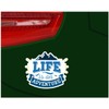Samunshi® Life Is An Adventure Lettering Sticker Car Sticker Windscreen