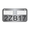 Minnesota Engraved ATV/UTV License Plate (Silver)