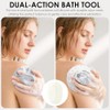 Innerneed Esponja Baño Ducha Funda Malla Exfoliante Paño Limpieza Hombre