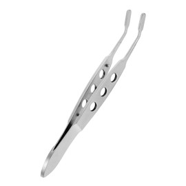 WOONEKY Professional Eyelid Care Tool Gland Massage Clip Eye Patch for Dry Eyes Stainless Steel Tweezers Hair Removal Tweezers