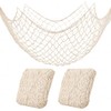 Natural Cotton Fish Net Decorations for Nautical Parties
