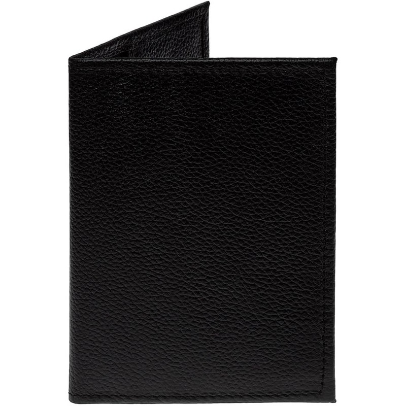 Porta pasaporte de piel genuina. Funda para pasaporte y visa