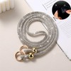 Miewenmogu Crystal Phone Lanyard for Women Sparkling Crossbody Phone Strap