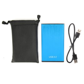 Mobile Hard Drive Blue USB3.0 Notebook Desktop Computer Accessories GK18 2.5in 50‑130M/S