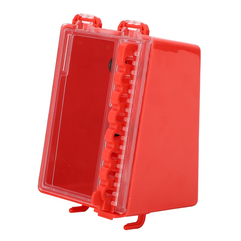 Lockout Tagout Box Portable Wall Mount Group Lock 8 Hole
