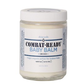 Combat Ready BABY BALM - 8oz By Skincando – All Natural - Moisturizer for Babies – Diaper Rash - Eczema - Cradle Cap - Dry Skin