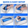 Shoe Cover Dispenser Automatic Machine with 200pcs Disposable Covers and
