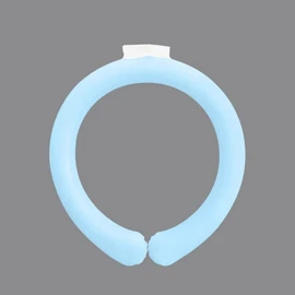 Latest Model PCM 28°C+ Auto-Cooling Ice Neck Band Blue-DM487 2ea