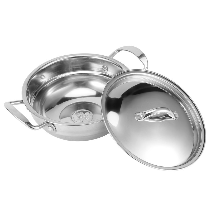 Stainless Steel Hot Pot Stove Outdoor Camping Hot Pot Stove