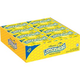 Lemonhead Candy 0.8 Ounce Box Pack of 24