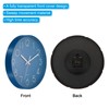 PATIKIL 12 Inch Wall Clock, Battery Operated Silent Non-Ticking Round
