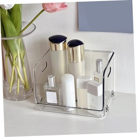 DOITOOL 2pcs Portable Stackable Desktop Storage Organizer for Jewelry Makeup and Cosmetics Small Size for Home and Travel