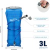 35L Hiking Backpack with 3Lwater bladder, INOXTO Camping Backpack with