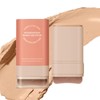 Foundation Stick mit Pinsel, 2in1 Matte Creme Foundation