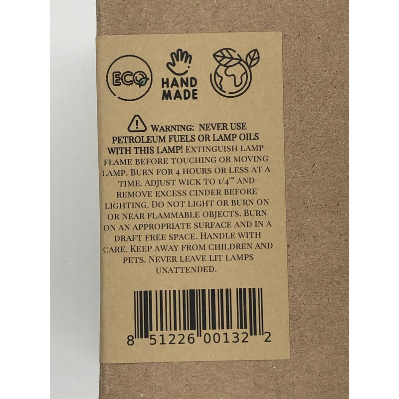 Olive Oil Candle Lamp - Emergency Backup - Power Outage