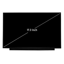 TECHNOLOGYVS 17.3" LCD IPS FHD 165HZ DISPLAY SCREEN COMPATIBLE DELL ALIENWARE X17 R1 LED LCD MONITOR PANEL MATTE 40 PINS CONNECTOR