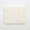 Daigo Isshoni. R1828 Notebook, Daylog, B6 Slim, Red, Bulk Pack,