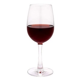 Restaurantware Voglia Nude 8.5 Ounce Port Wine Glasses Set Of 6 Crystal Port Glasses - Laser-Cut Rim Dishwasher-Safe Glassware Fine-Blown Crystal Dessert Wine Glasses