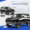 JMTAAT Front Upper Grille Compatible with 2014-2019 Toyota 4Runner Replacement