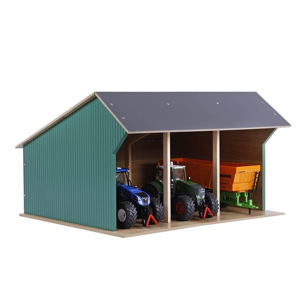 Kids Globe Farm shed for 3 Tractors Big KG610193
