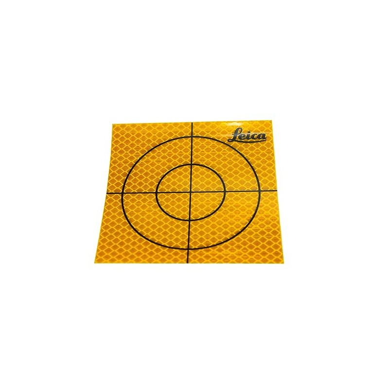 Reflective Tape Survey Targets (Yellow, 20pcs 40X40mm)