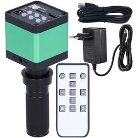 48MP 2K 1080P Video Recorder USB Industrial Digital Video Microscope Camera AC100‑240VEU Plug