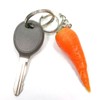 Food Sample Key Chains and Delicate and eating carrots 187ok
