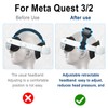 Headband for Meta Quest 3/2/Pro, Comfort VR Headset Elite Band