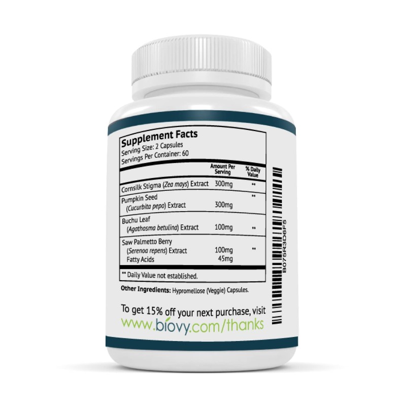 Stronghold Bladder Control - Bladder Control for Men - Bladder