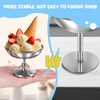 GearRoot Ice Cream Bowls Stainless Steel Dessert Cups, 2 Pack