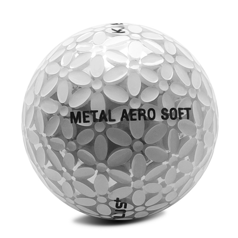 Kaede Plus Metal Aero Soft Golf Balls - Pack of