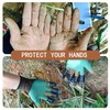 2 Foamsky Garden Gloves with Fingertips Claws Quick Ideal for